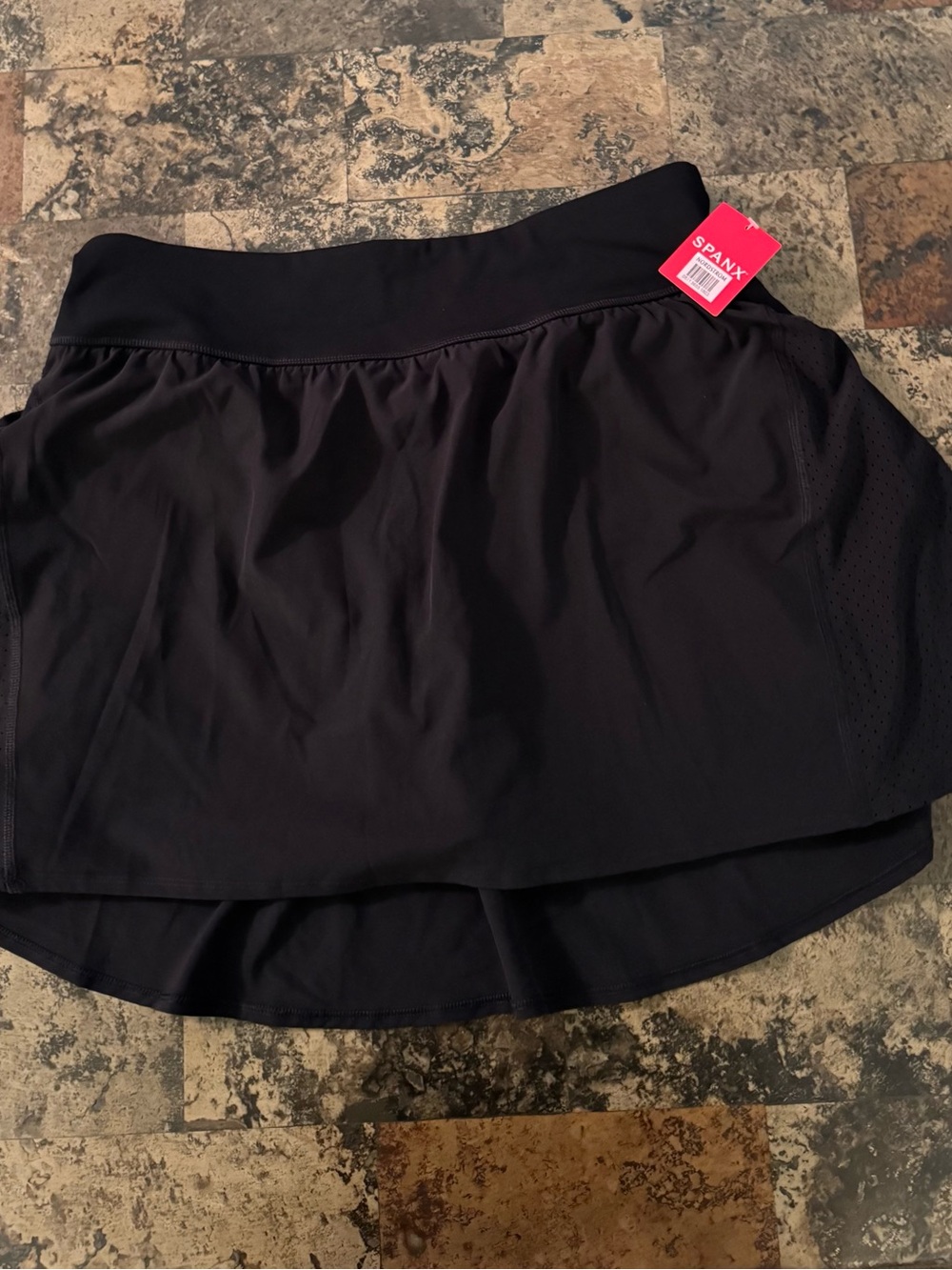 Spanx NWT Get Moving Skort 14" Black size XL - Picture 2 of 10